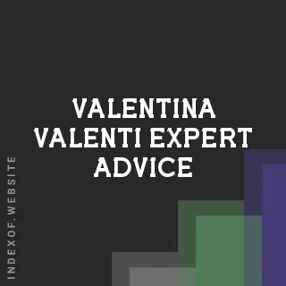Valentina Valenti Expert Advice | Indexof