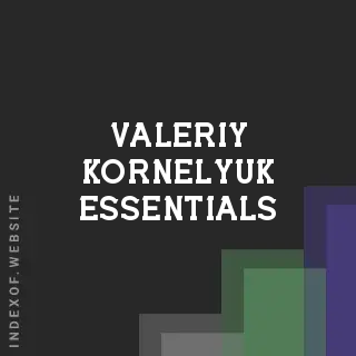 Valeriy Kornelyuk Essentials | Indexof