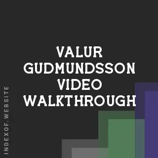 Valur Gudmundsson Video Walkthrough | Indexof
