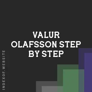 Valur Olafsson Step-by-Step | Indexof