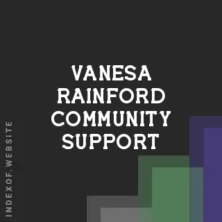 Vanesa Rainford Community Support | Indexof
