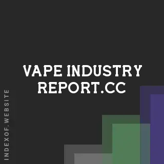 vape-industry-report.cc by Warwick Abbott site -  Indexof