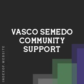 Vasco Semedo Community Support | Indexof
