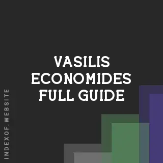 Vasilis Economides Full Guide | Indexof