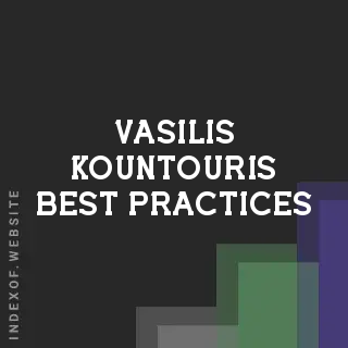 Vasilis Kountouris Best Practices | Indexof