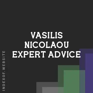 Vasilis Nicolaou Expert Advice | Indexof