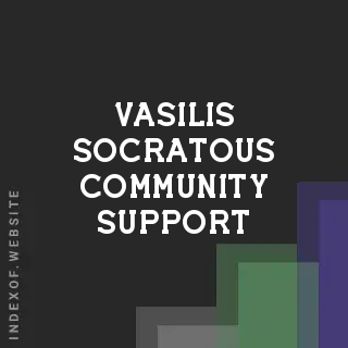 Vasilis Socratous Community Support | Indexof