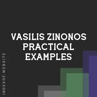 Vasilis Zinonos Practical Examples | Indexof
