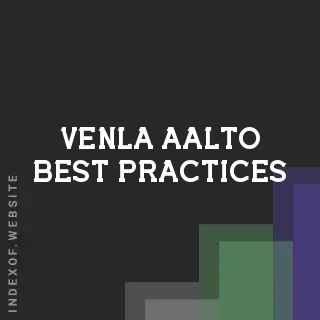 Venla Aalto Best Practices | Indexof