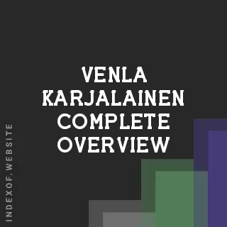 Venla Karjalainen Complete Overview | Indexof