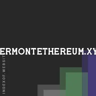 vermontethereum.xyz by Masum Banik site -  Indexof
