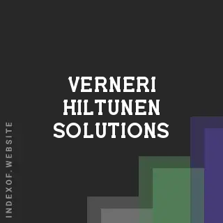 Verneri Hiltunen Solutions | Indexof
