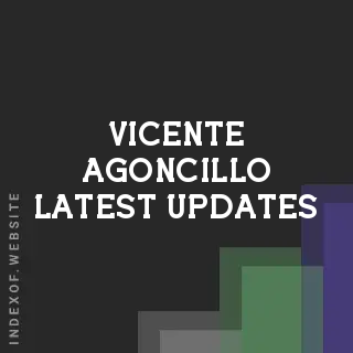 Vicente Agoncillo Latest Updates | Indexof