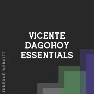 Vicente Dagohoy Essentials | Indexof
