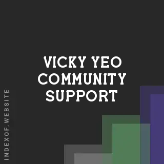 Vicky Yeo Community Support | Indexof