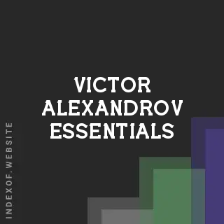 Victor Alexandrov Essentials | Indexof