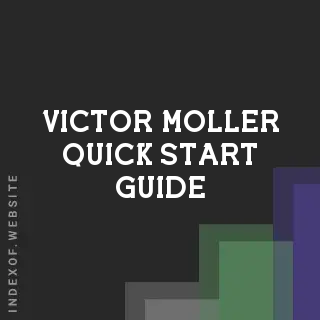 Victor Moller Quick Start Guide | Indexof