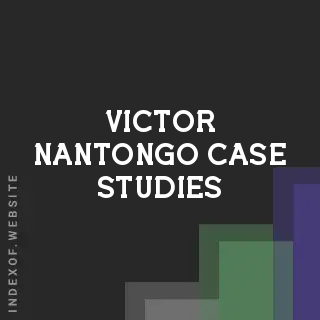 Victor Nantongo Case Studies | Indexof
