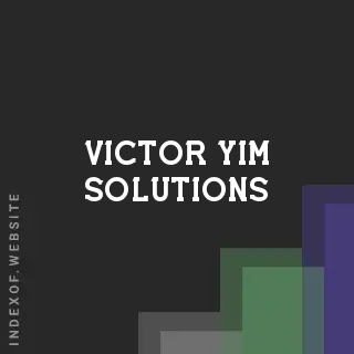 Victor Yim Solutions | Indexof