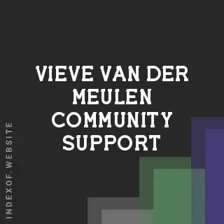 Vieve van der Meulen Community Support | Indexof
