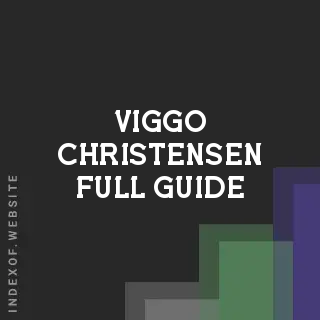 Viggo Christensen Full Guide | Indexof