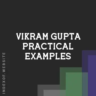 Vikram Gupta Practical Examples | Indexof