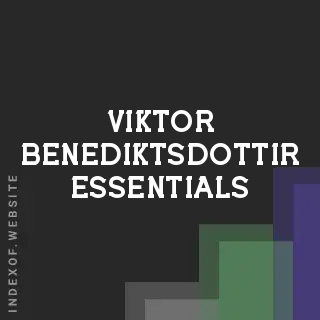 Viktor Benediktsdottir Essentials | Indexof