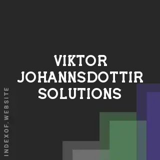 Viktor Johannsdottir Solutions | Indexof