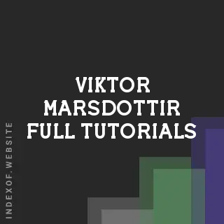 Viktor Marsdottir Full Tutorials | Indexof