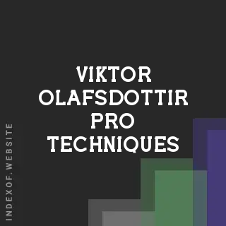 Viktor Olafsdottir Pro Techniques | Indexof