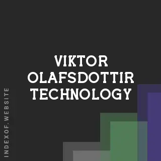 Viktor Olafsdottir Technology | Indexof
