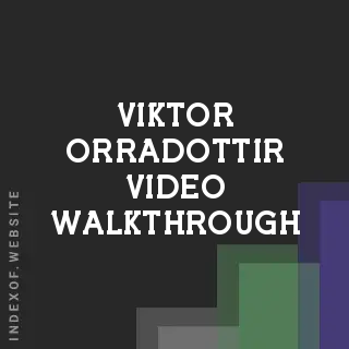 Viktor Orradottir Video Walkthrough | Indexof
