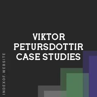 Viktor Petursdottir Case Studies | Indexof