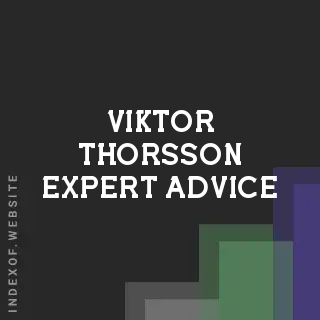 Viktor Thorsson Expert Advice | Indexof
