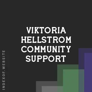 Viktoria Hellstrom Community Support | Indexof
