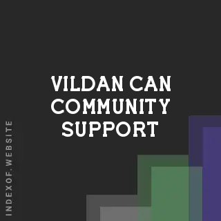 Vildan Can Community Support | Indexof