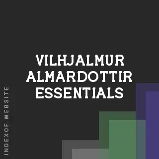 Vilhjalmur Almardottir Essentials | Indexof