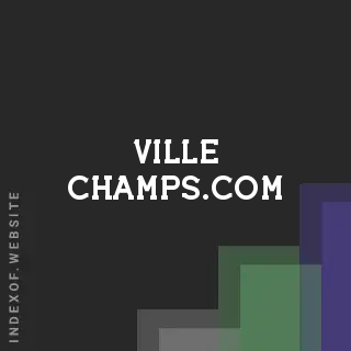 ville-champs.com by Sophie Williams site -  Indexof