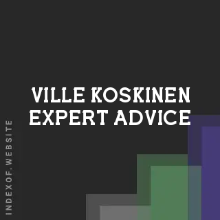 Ville Koskinen Expert Advice | Indexof