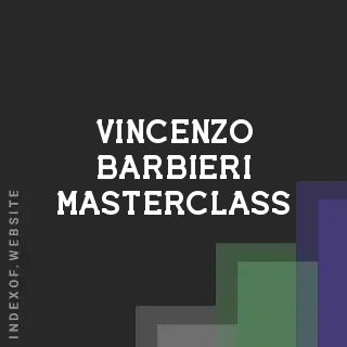 Vincenzo Barbieri Masterclass | Indexof