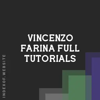 Vincenzo Farina Full Tutorials | Indexof