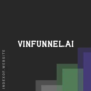 vinfunnel.ai by Oleksandr Kravchenko site -  Indexof