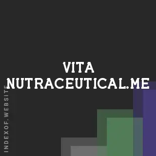 vita-nutraceutical.me by Kaya McDonald site -  Indexof