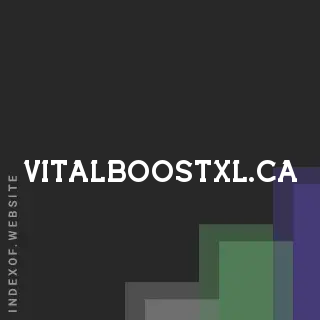 vitalboostxl.ca by Carl Fischer site -  Indexof