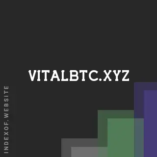 vitalbtc.xyz by Irene Pascual site -  Indexof
