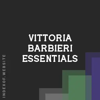 Vittoria Barbieri Essentials | Indexof