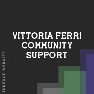 Vittoria Ferri Community Support | Indexof