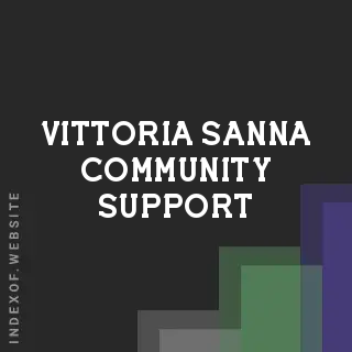 Vittoria Sanna Community Support | Indexof