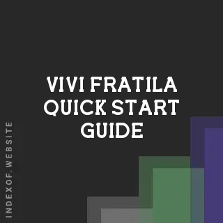 Vivi Fratila Quick Start Guide | Indexof