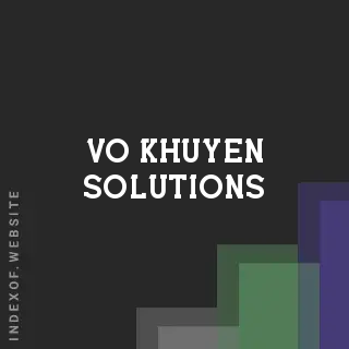 Vo Khuyen Solutions | Indexof